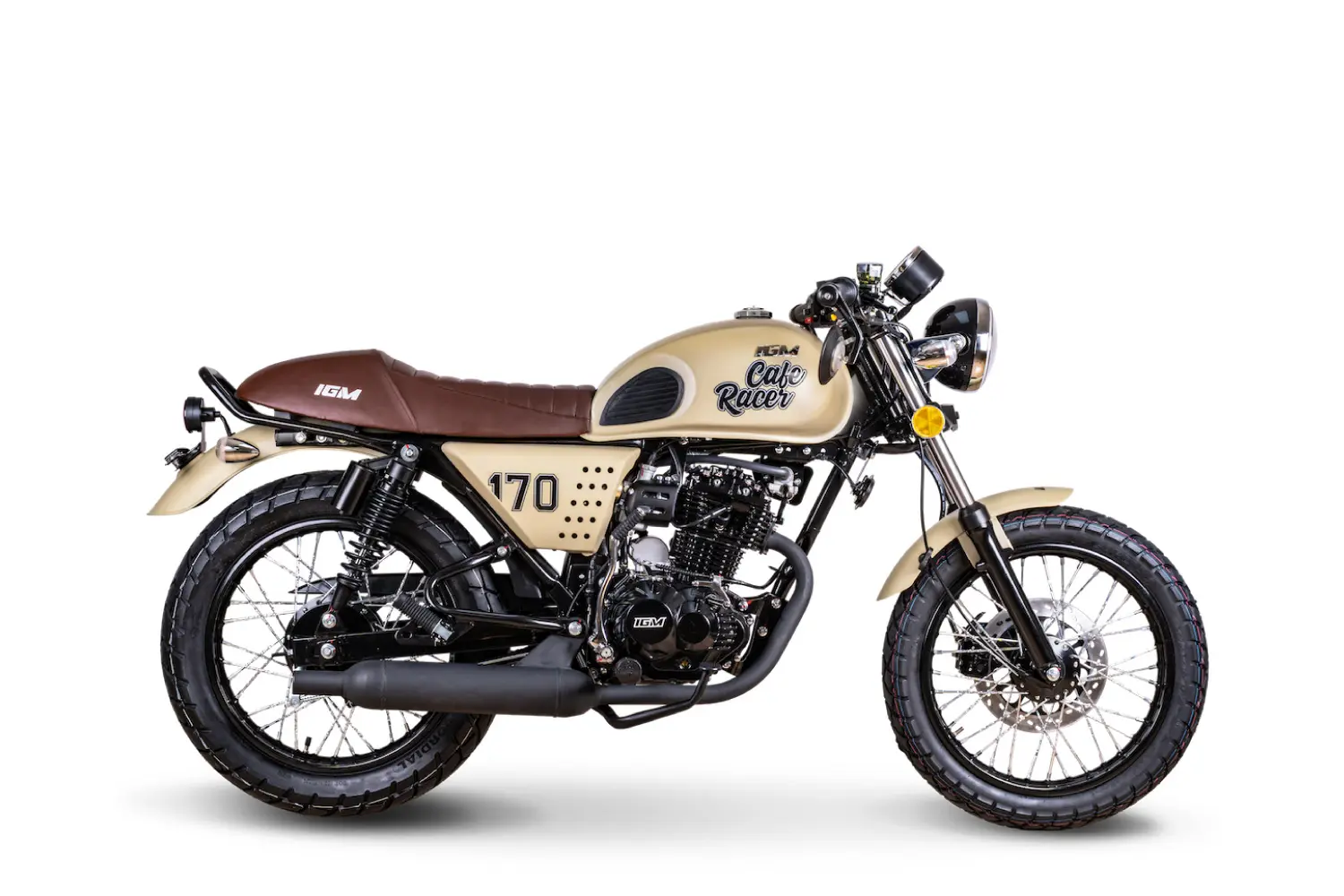 igm moto cafe racer 170 crema