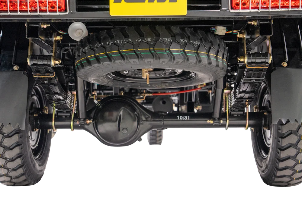 SUSPENSION TRASERA REFORZADA DETALLE